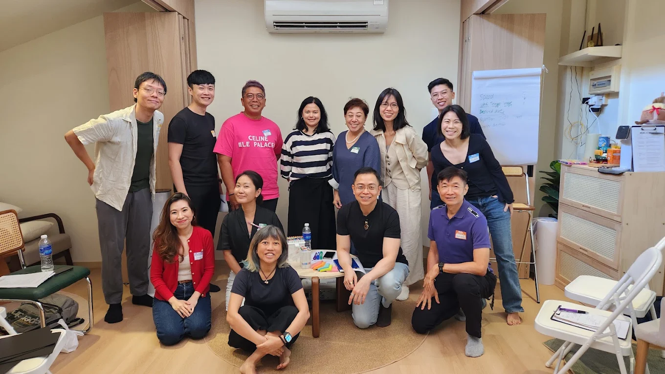 Zai Fadillah with the NLP Master Practitioner Licensing cohort trained by Stuart Tan